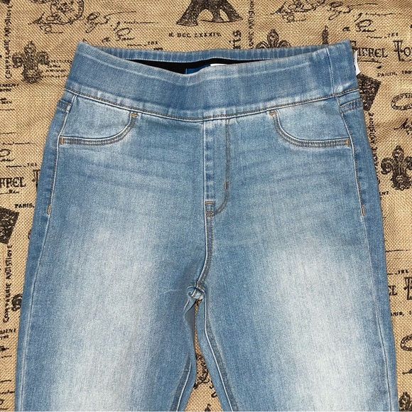 Old Navy NWT! Women'S In Tall Blue Mid-Rise Rockstar Super Skinny Jeggings - Picture 7 of 15